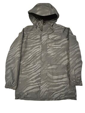 Volcom Leeland Stone Women’s Snowboarding Jacket Waterproof M Boyfriend Fit Snow